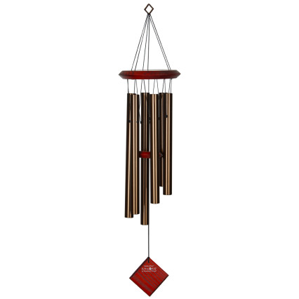 27" Chimes of Pluto Windchime - Bronze