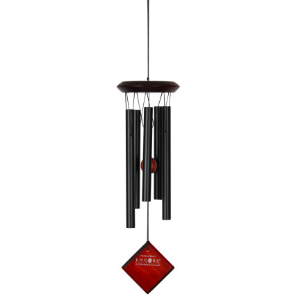 17" Chimes of Mars Windchime - Black