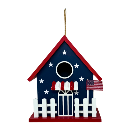 Patriotic Bird Cottage