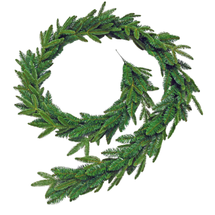 9' x 14" Emerald Angel Pine Garland w/ 300 Tips