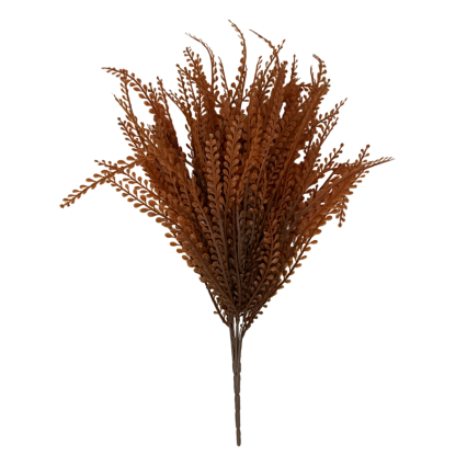 16" UV Bead Grass Bush-Caramel Brown
