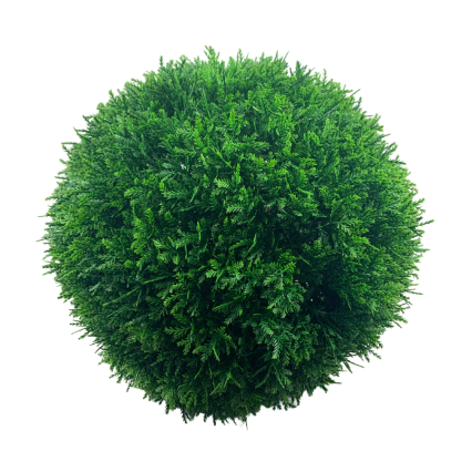 14.2" UV Cedar Topiary Ball