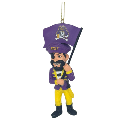 4" Eastern Carolina University Ornament