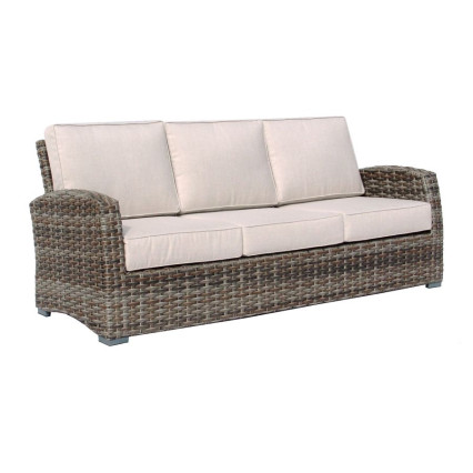 Catalina Silver Oak Sofa