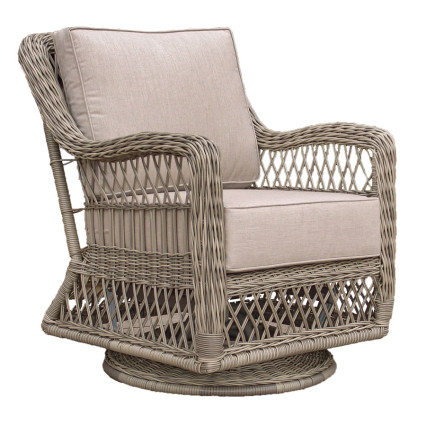 Chesapeake Driftwood Swivel Glider