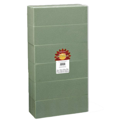 3x4x8 Brick 6 Pack in Shrink Wrap