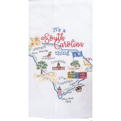 SC Emb Flour Sack Towel