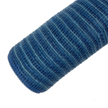 21"x10yd Fabric Deco Mesh-Denim Blue