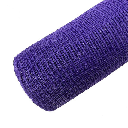10"x10yd Fabric Deco Mesh-Purple