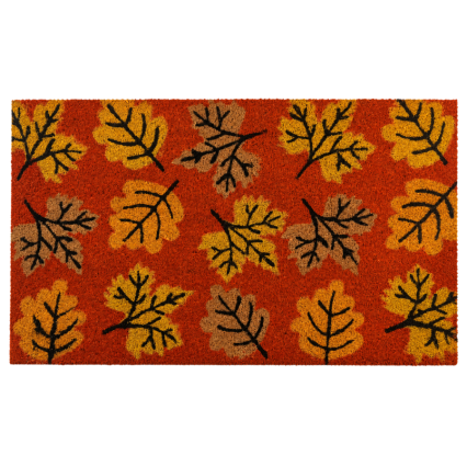 Autumn Leaves Coir Mat