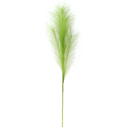 33" Fabric Grass Plume Spray - Lime