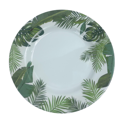 Flora Print Lg Plate