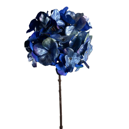 28" Chinoiserie Hydrangea Spray