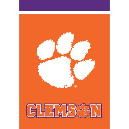 Clemson Garden Flag