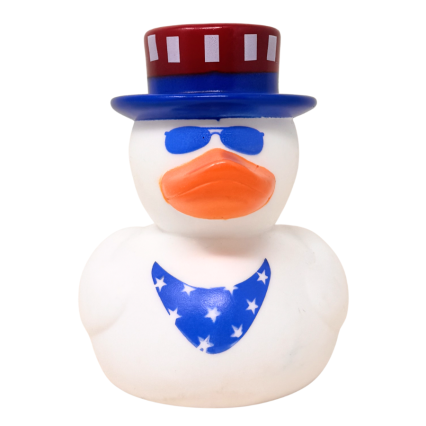 Uncle Sam Rubber Duck
