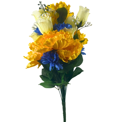 23" Spring Blooming Floral Arrangement
