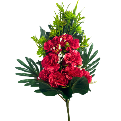 23" Red Carnation Arrangement