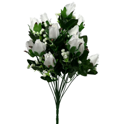 White Rose Bouquet Bush_6.99