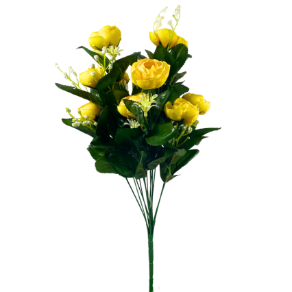 20" Ranunculus Bush - Yellow