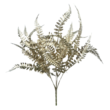 16" Fern Spray - Champagne