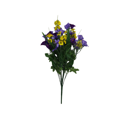 21" Morning Star Bush - Purple/Lavender/Yellow