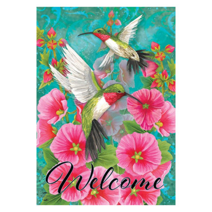 Hummingbird Dance House Flag
