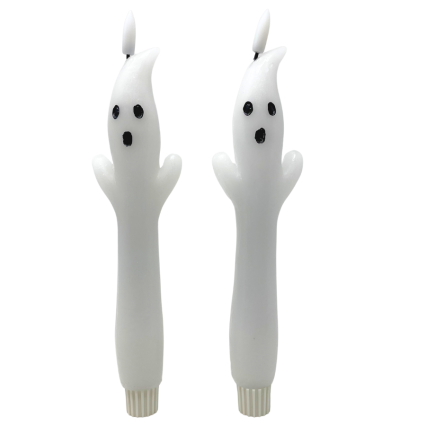9.5" Wax Ghost LED Candles