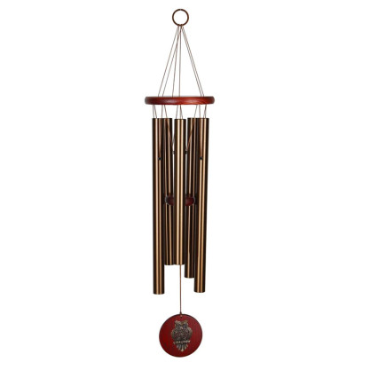 26" Habitats Chime - Bronze, Owl