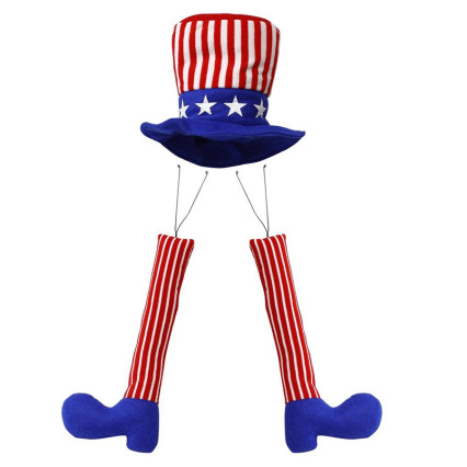 21" 3-Piece Uncle Sam Decor Kit