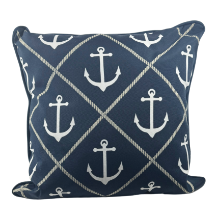 20" Double Sided Anchor Outdoor Pillow