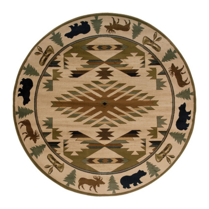 Hudson 1072A Round Indoor Rug