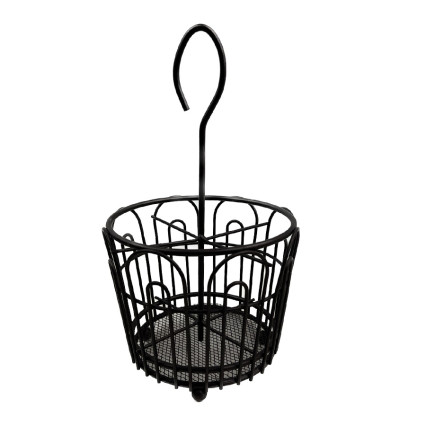 4 Section Cutlery Holder - Dark Brown