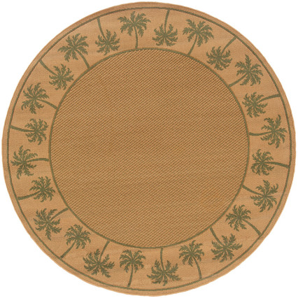 Lanai 606G Round Outdoor Rug