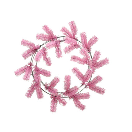 Work Wreath, 24" Pink Pine