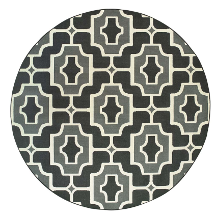 Marina 1491z Round Outdoor Rug