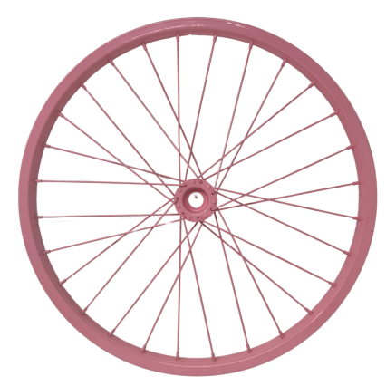 17" Decorative Wheel Rim- Pink