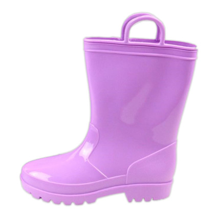 PVC Rain Boot Planter-Lavender