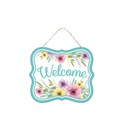 Tin Sign - Welcome