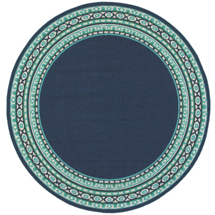 Meridian 9650B Round Outdoor Rug