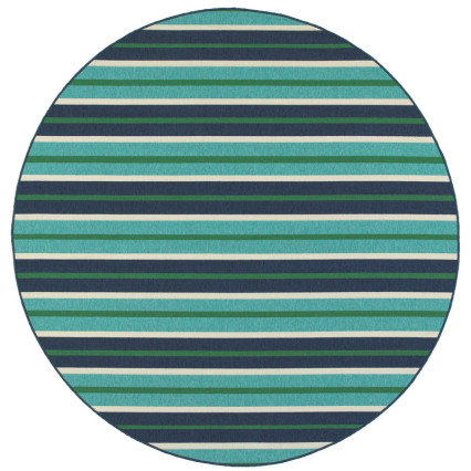 Meridian 9652F Round Outdoor Rug