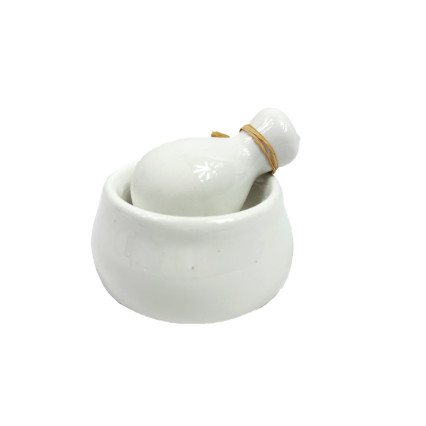 Trudeau Mini Porcelain Mortar Pestle