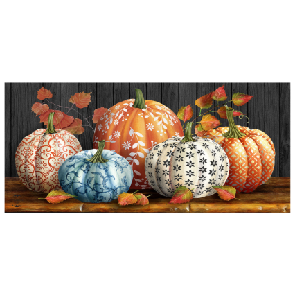 Elegant Pumpkins Switch Mat