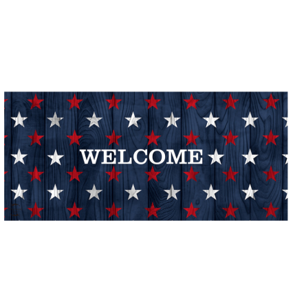 Wood American Flag Switch Insert