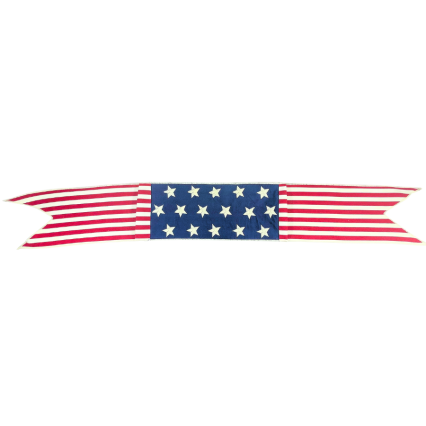 44" Stars And Stripes Banner
