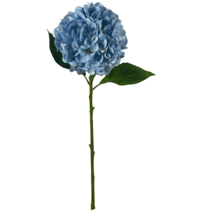 18.5" Real Touch Hydrangea - Light Blue