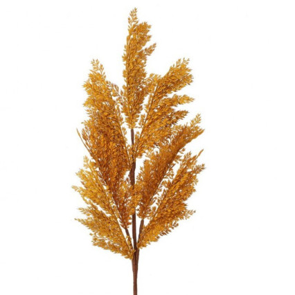 30" Autumn Broom Corn Spray - Golden