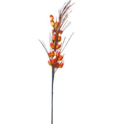 18" Candy Corn Spray