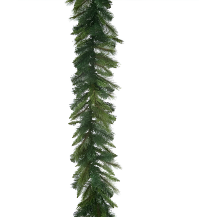 9' x 14" Belgium Mix Long Needle Garland
