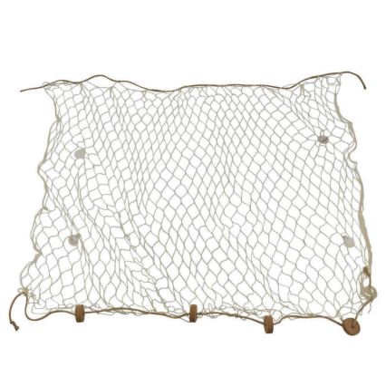 Fishnet with Rope & Shells