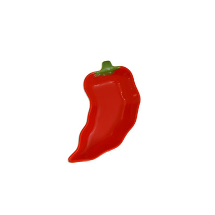 Chili Pepper Dipping Bowl - Red